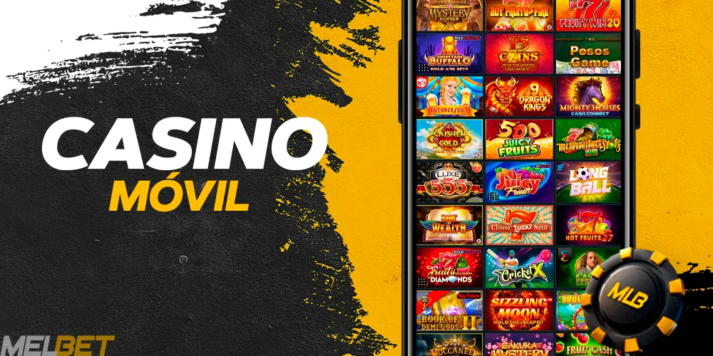 Casino en la aplicación móvil MelBet Colombia