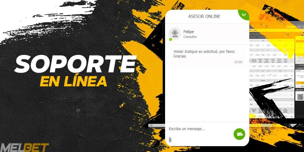 Atención al cliente las 24 horas en la web de MelBet Colombia