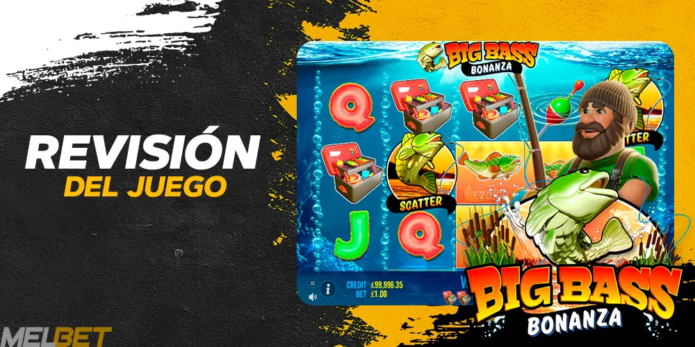 Una revisión del popular juego Big Bass Bonanza